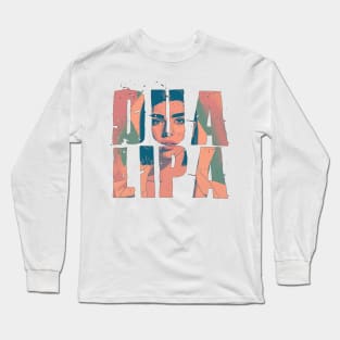 Dua Lipa Argylle action movie 2024 graphic design Long Sleeve T-Shirt